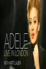 Watch Adele Live in London 123moviesfree