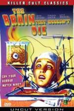 Watch The Brain That Wouldn't Die 123moviesfree