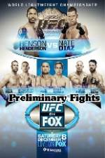 Watch UFC On Fox Henderson vs Diaz Preliminary Fights 123moviesfree