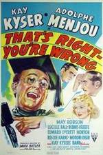 Watch That's Right - You're Wrong 123moviesfree