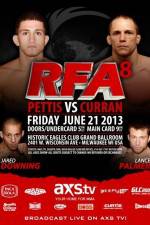 Watch RFA 8: Pettis vs. Pegg 123moviesfree