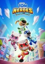 talking tom heroes: suddenly super tv poster
